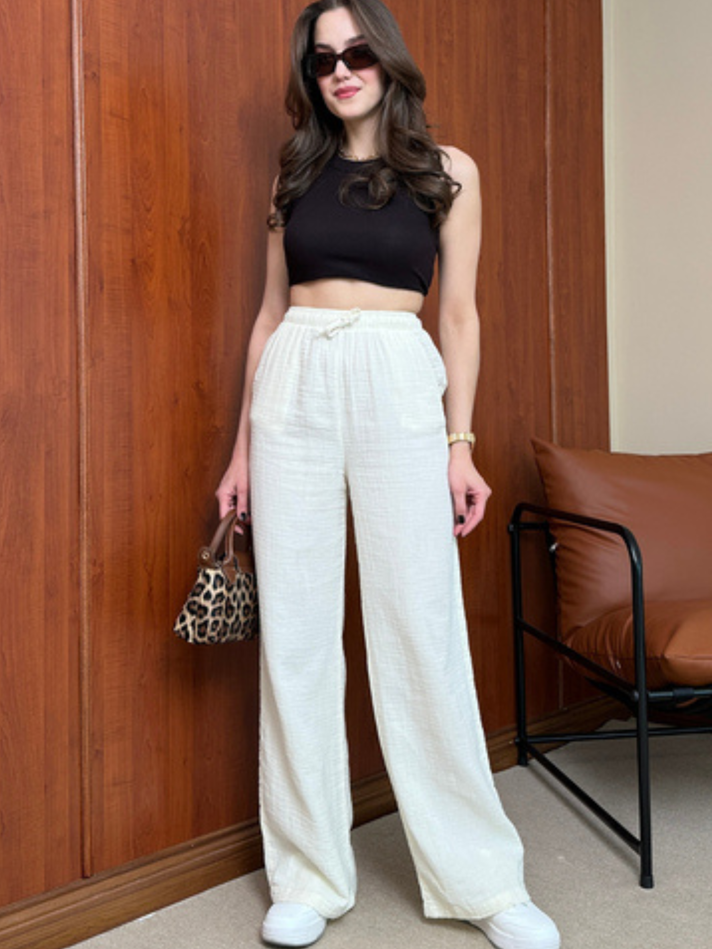 pantalon en lin