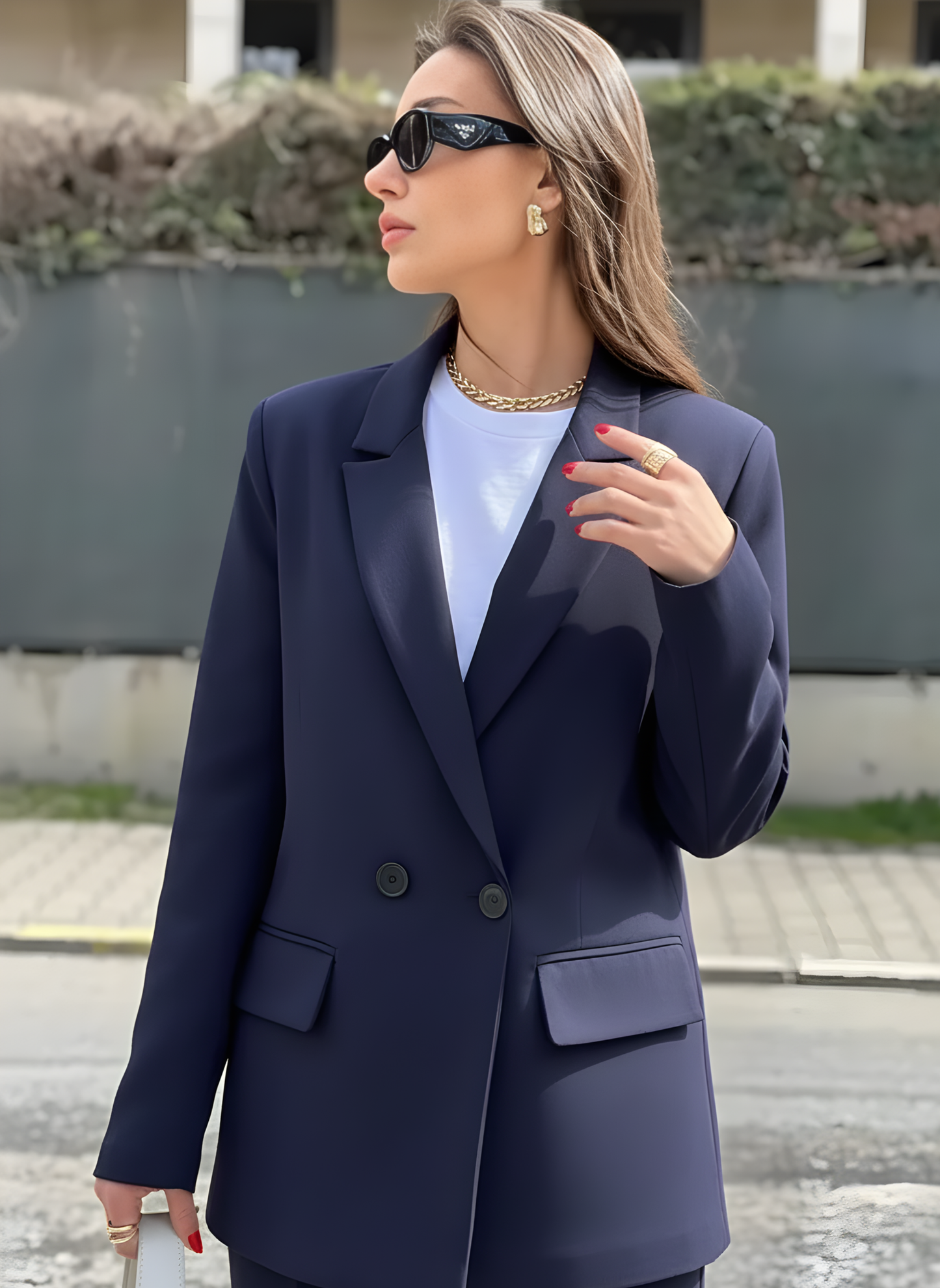 Ensemble Costume Bleu foncé
